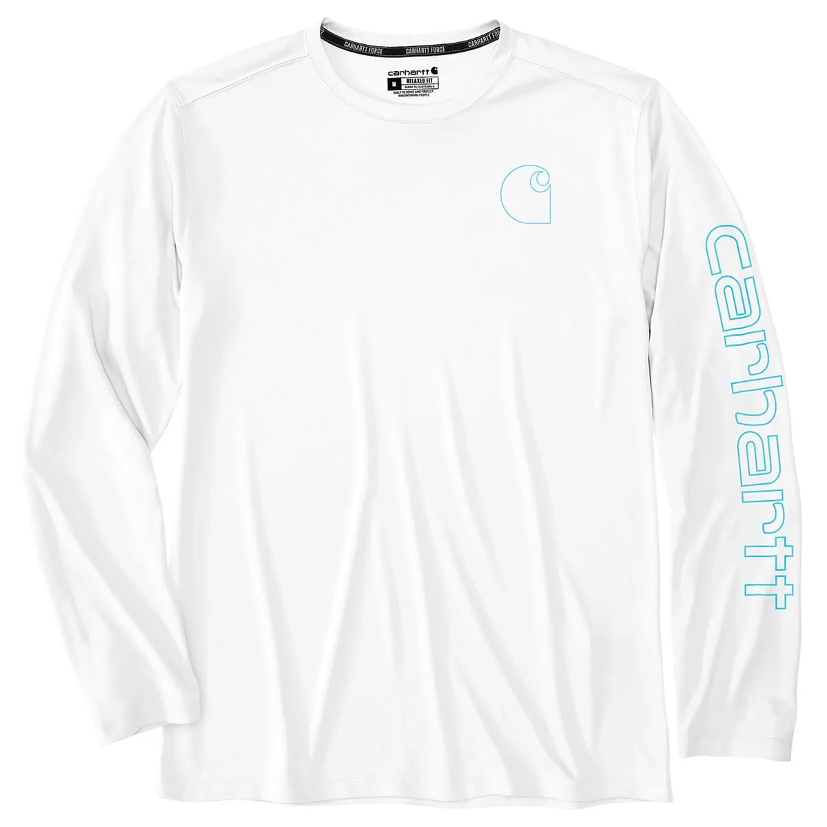 106164 - Carhartt Force Sun Defender™ Lightweight Long-Sleeve Logo Graphic T-Shirt