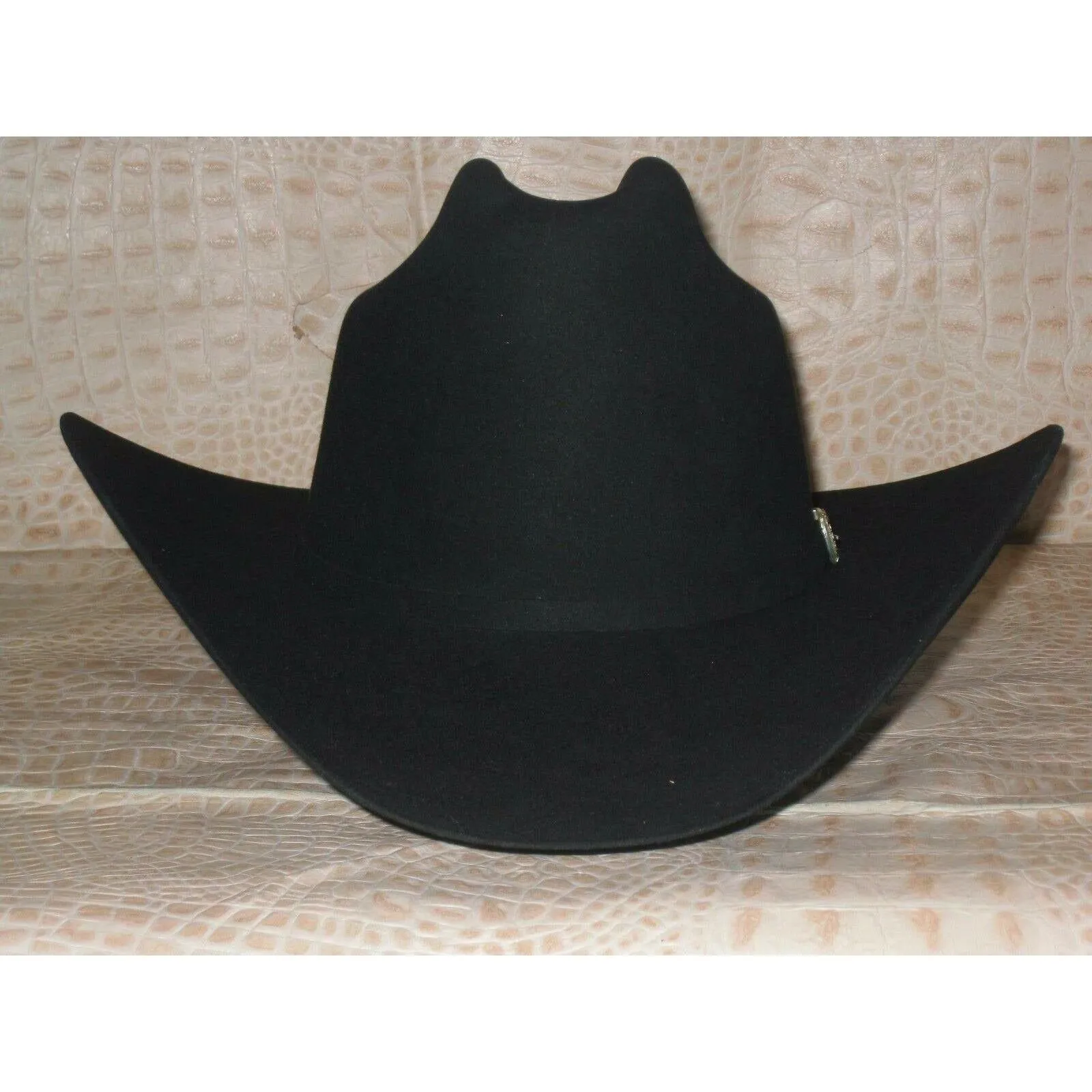 30X Stetson El Patron Black Beaver Fur Felt Western Cowboy Rodeo Hat