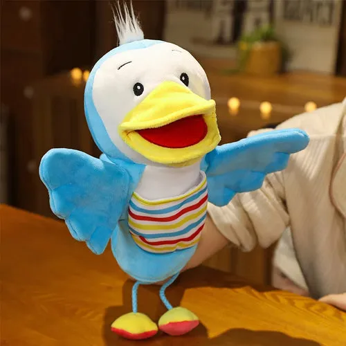 Adorable Kawaii Plush Hand Puppet - Donkey, Bunny & Unicorn Combo
