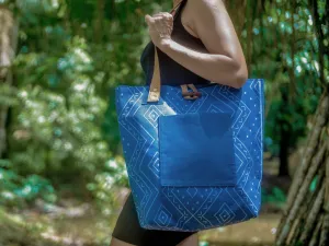 Agazo Tote Bag - Binonduk Navy