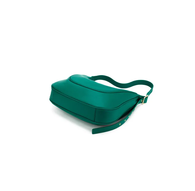 Black Caviar Design Genevieve Hobo Bag - Emerald