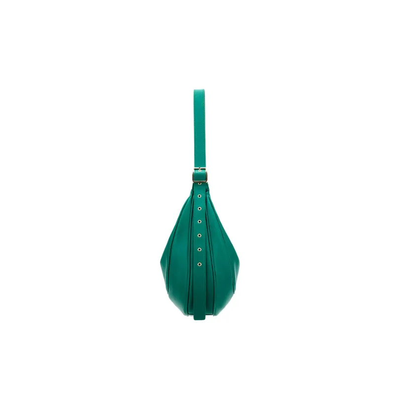 Black Caviar Design Genevieve Hobo Bag - Emerald