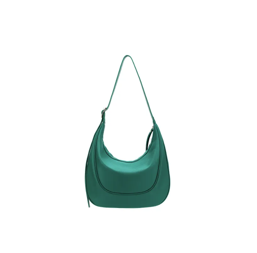 Black Caviar Design Genevieve Hobo Bag - Emerald