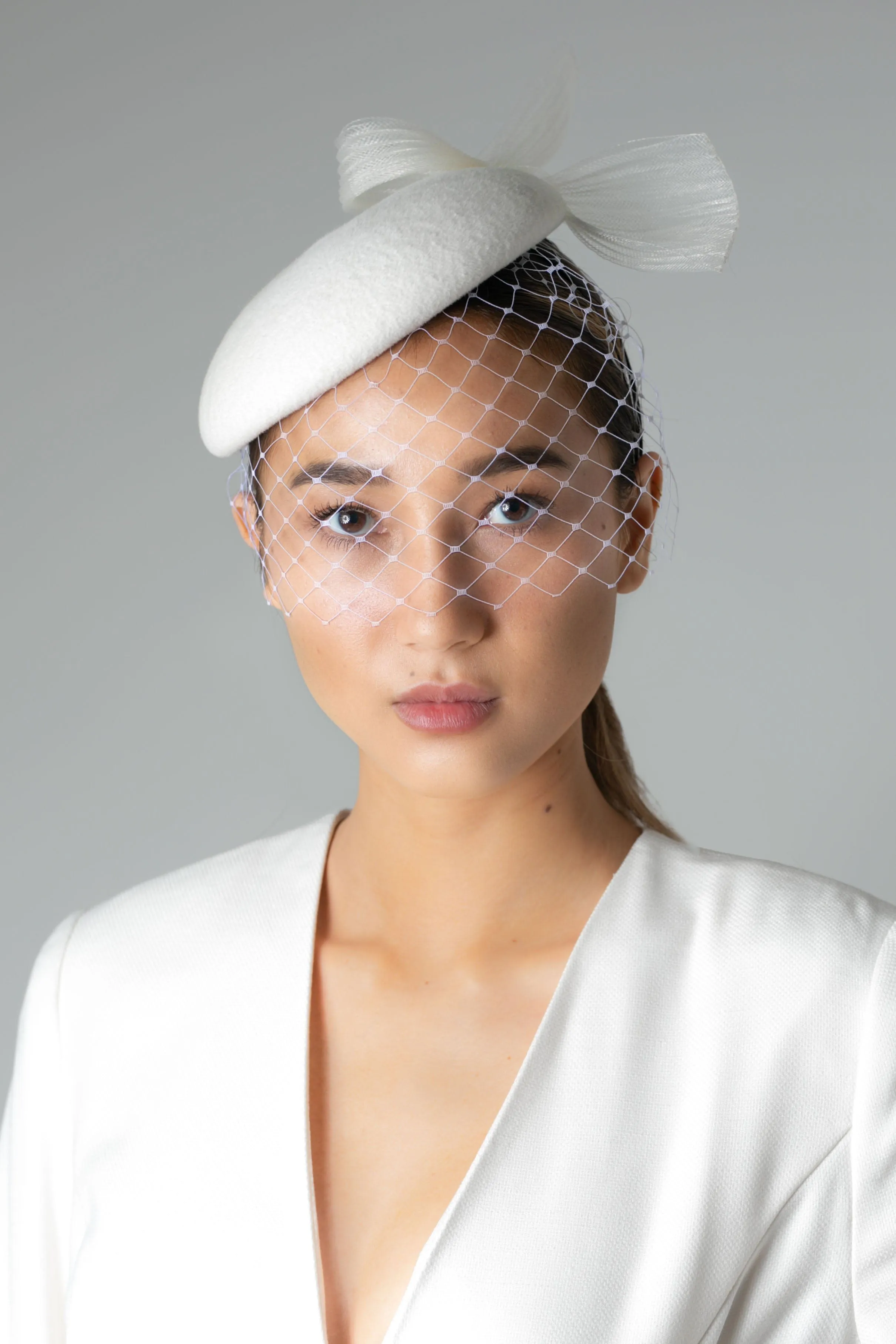 Bridal Cocktail Hat - Isla