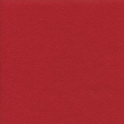Bright Red Felt