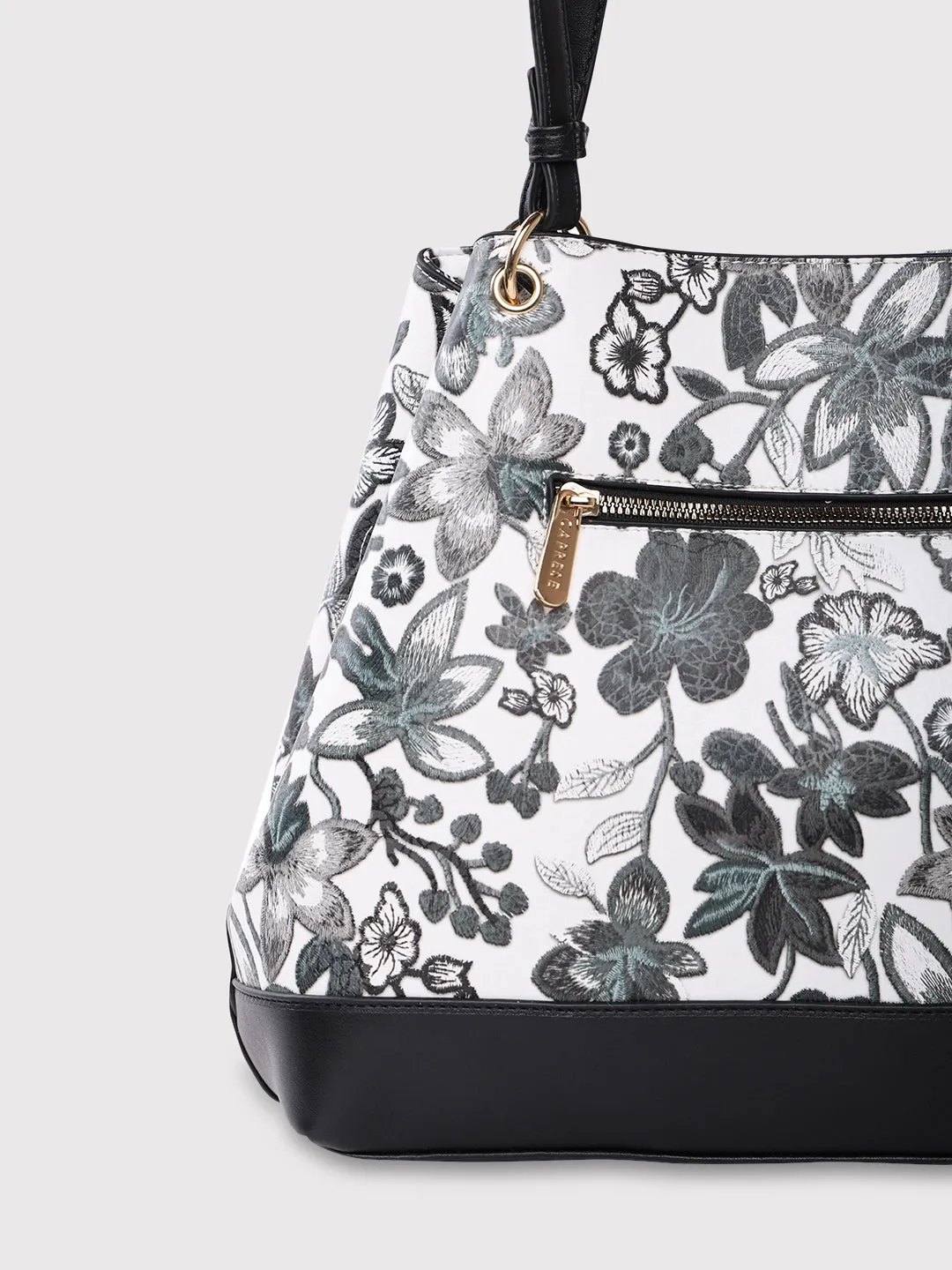 Caprese Wren Satchel Large Grey