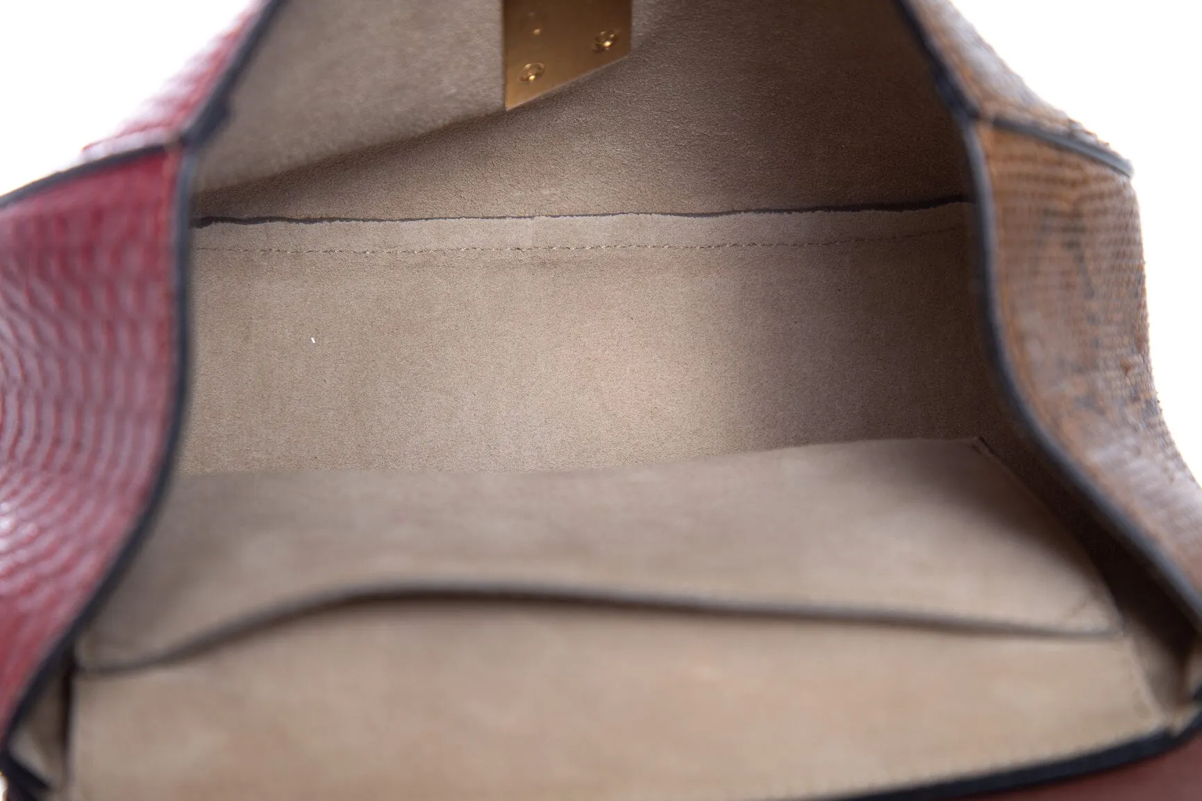 Chloe Multicolor Snakeskin Drew Handbag
