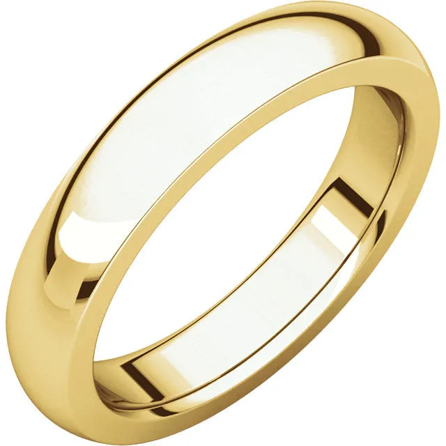 Comfort Fit Heavy Wedding Bands (IRH)