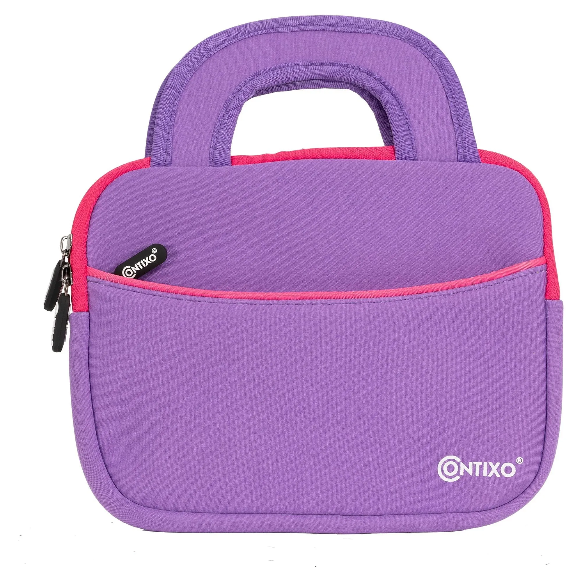 Contixo TC-V82-KB-TB1-PUR 7 Inch Display 2GB RAM 32GB Storage Kids Learning Tablet Bundle, Purple