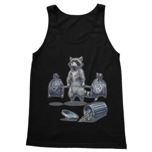 Deadlifting Raccoon Tank (UK)