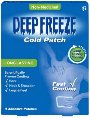 Deep Freeze Pain Relief Cold Patches-4
