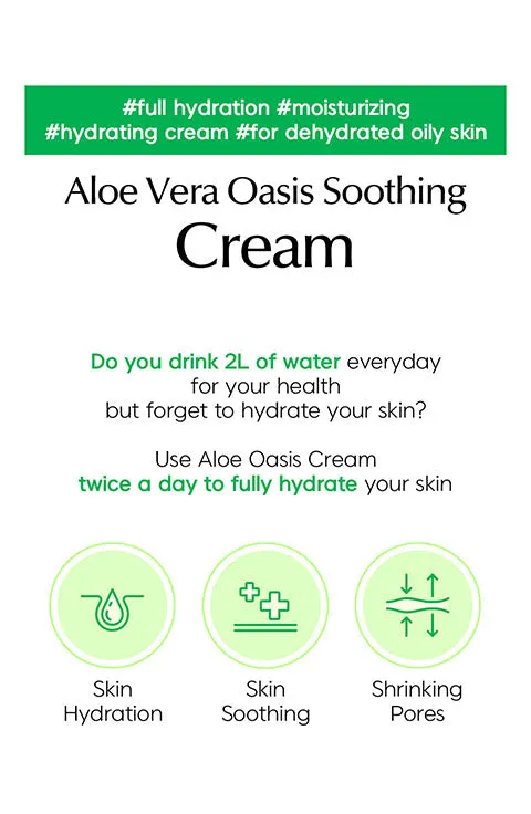 [DEOPROCE] Aloe Vera Oasis Cream (50g/1.69fl.oz)