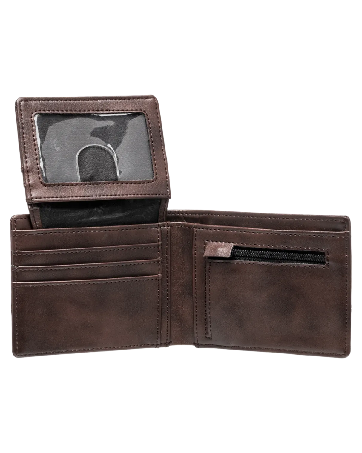 Dimension Wallet in Chocolate
