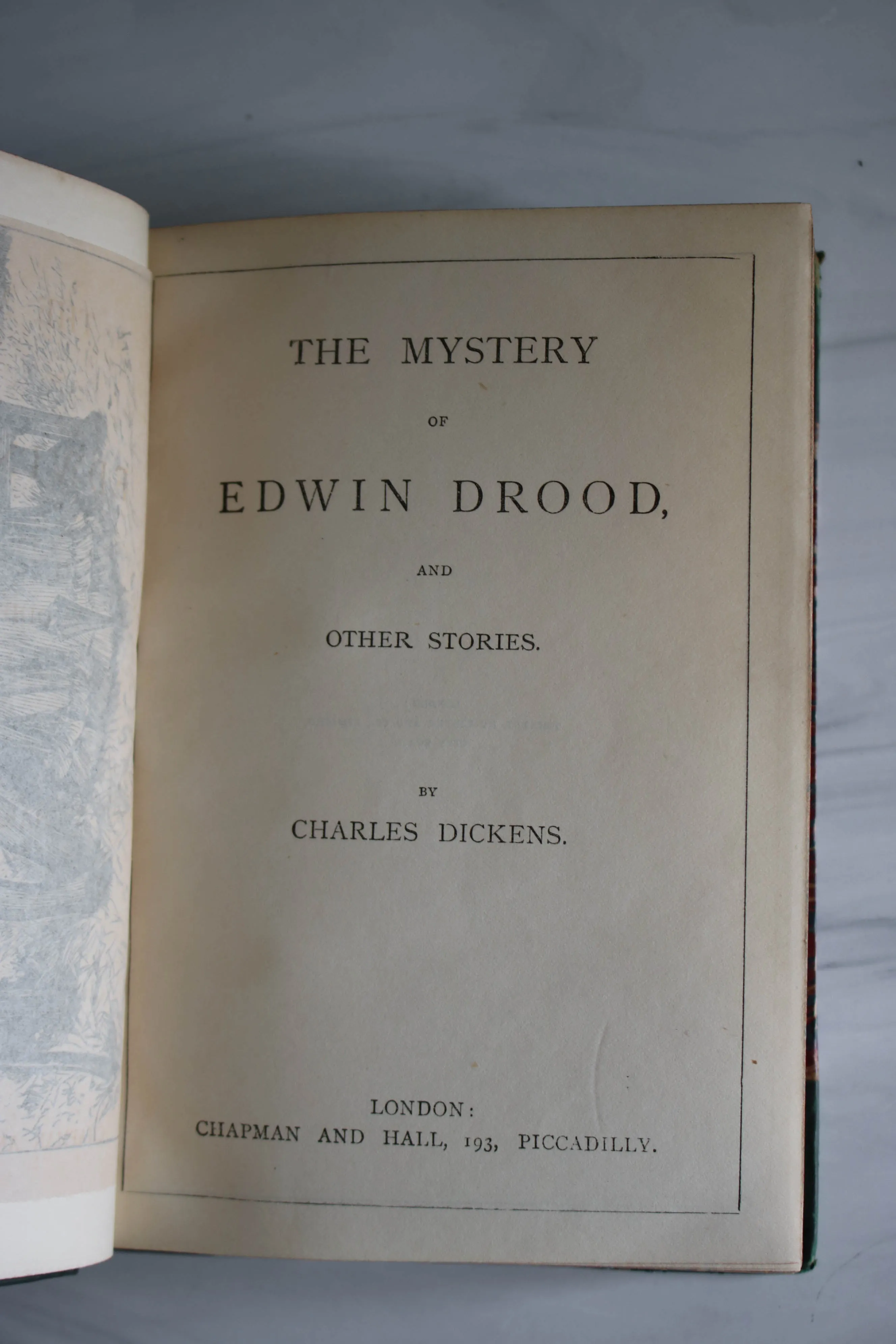 ^Edwin Drood, Humphrey's Clock, Tale of Two Cities