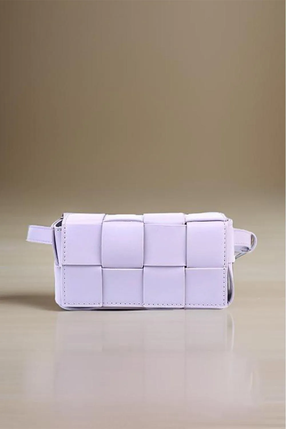 Faux Leather Crossbody Bag