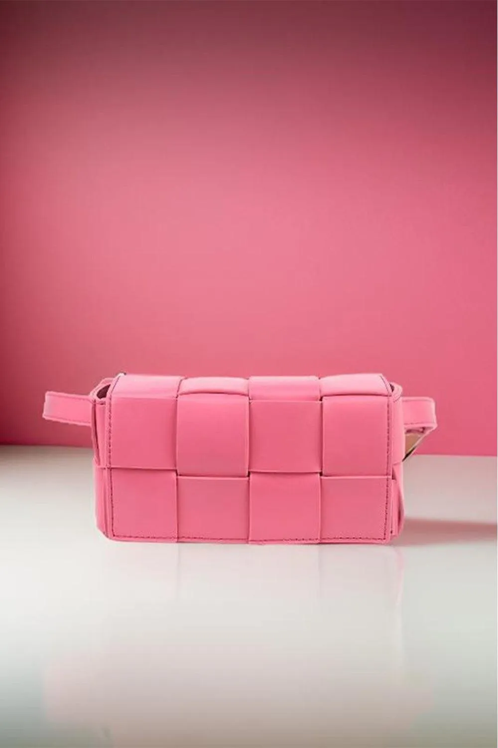 Faux Leather Crossbody Bag