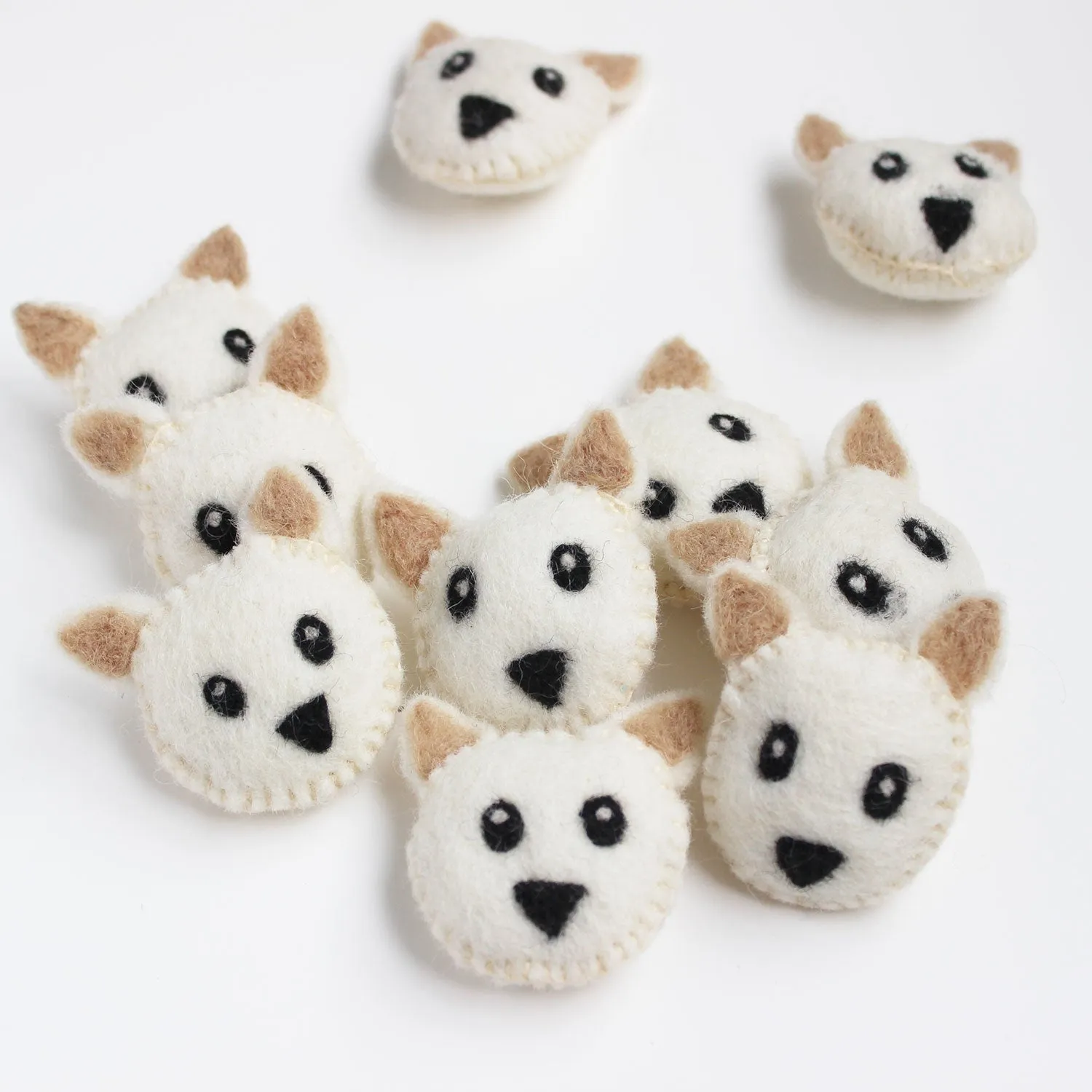 Felt Animal Head Sheep