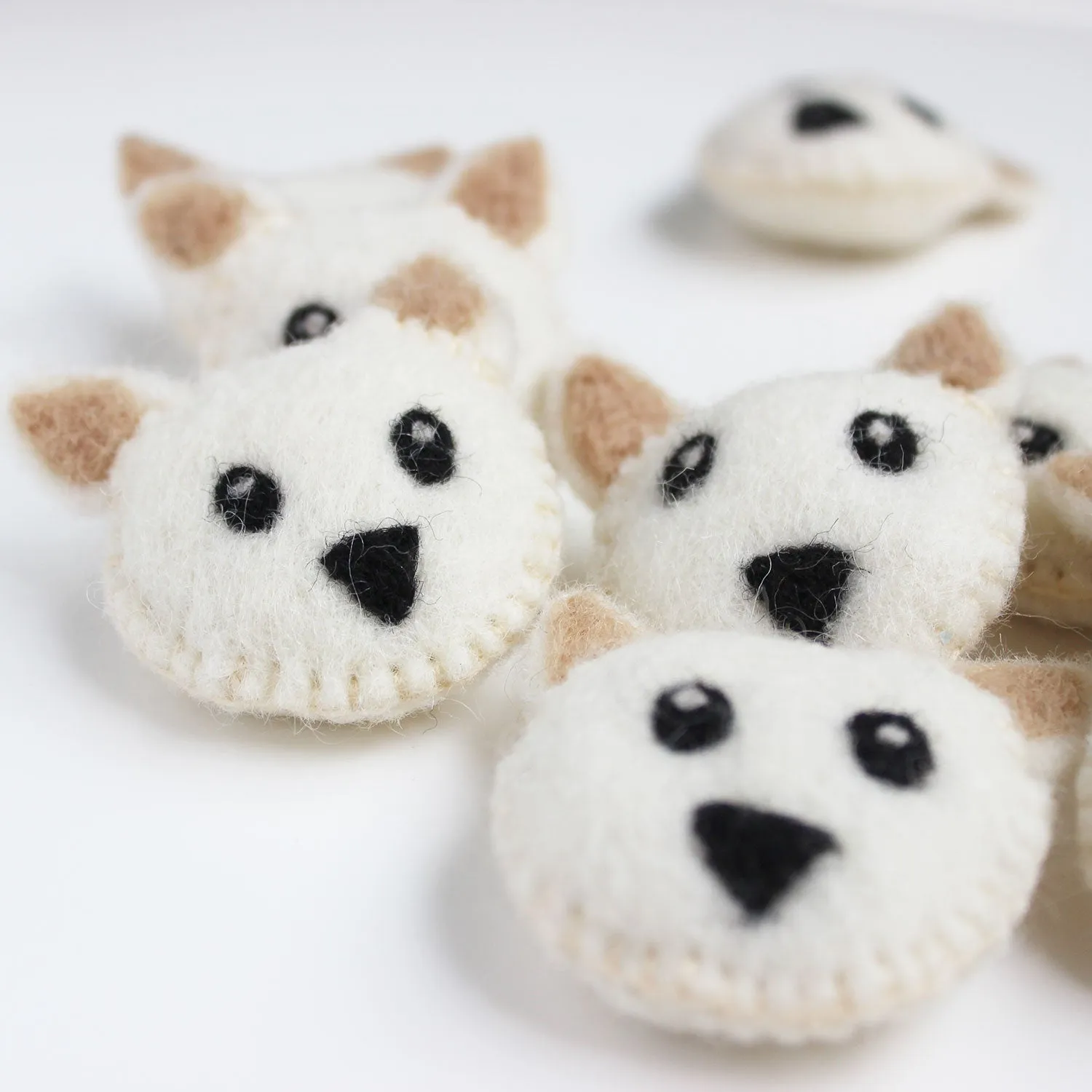 Felt Animal Head Sheep