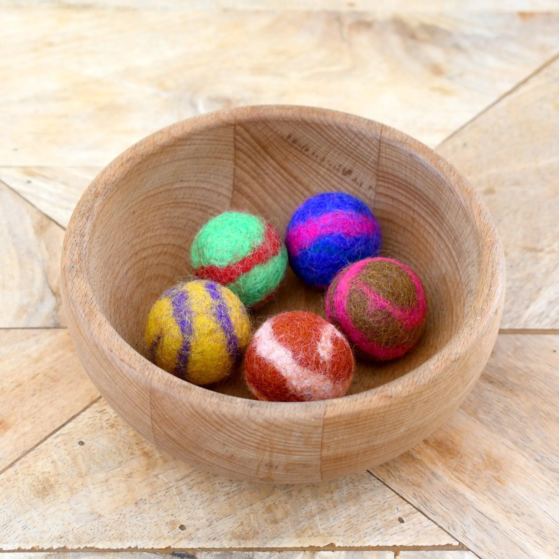 Felt Cat Ball Toys