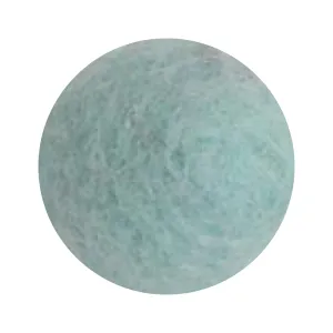 Felt Flowers - Blossom Small (2cm) - Blue (Turquoise)
