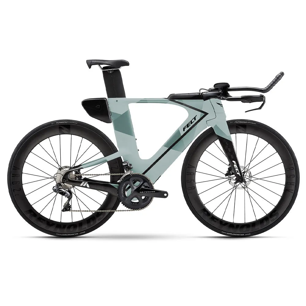 Felt IA (Not IAX)  Advanced Ultegra DI2, 2024 Time Trial Bike, Surfmist (Geo), 48cm, 54cm