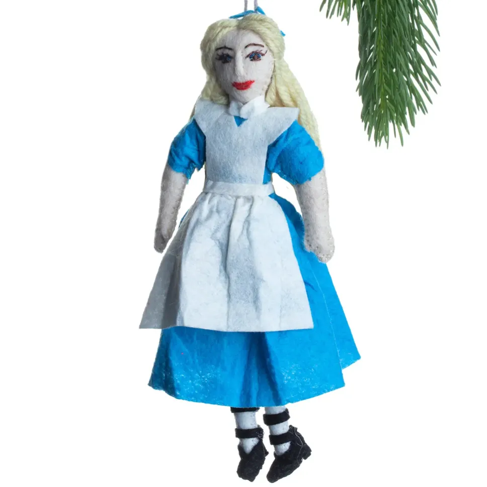 Felt Ornament - Alice In Wonderland - Alice