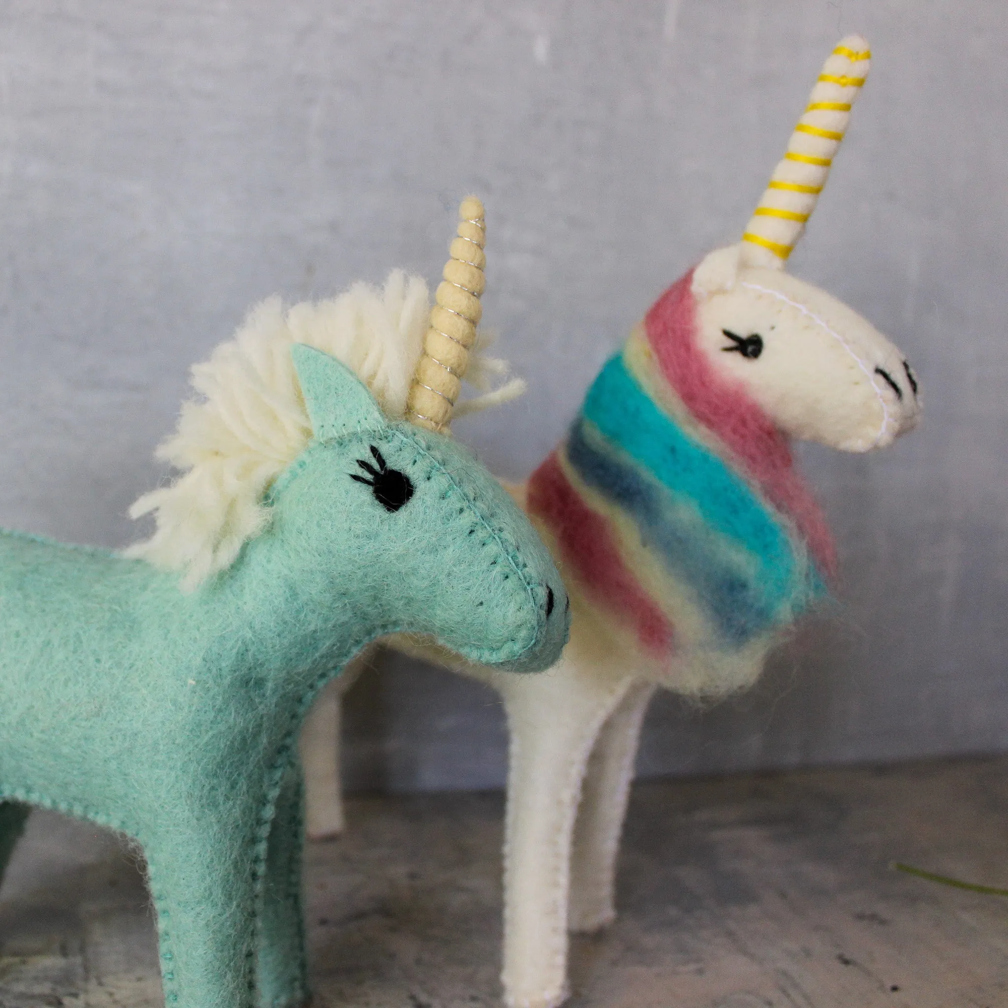Felt Unicorns
