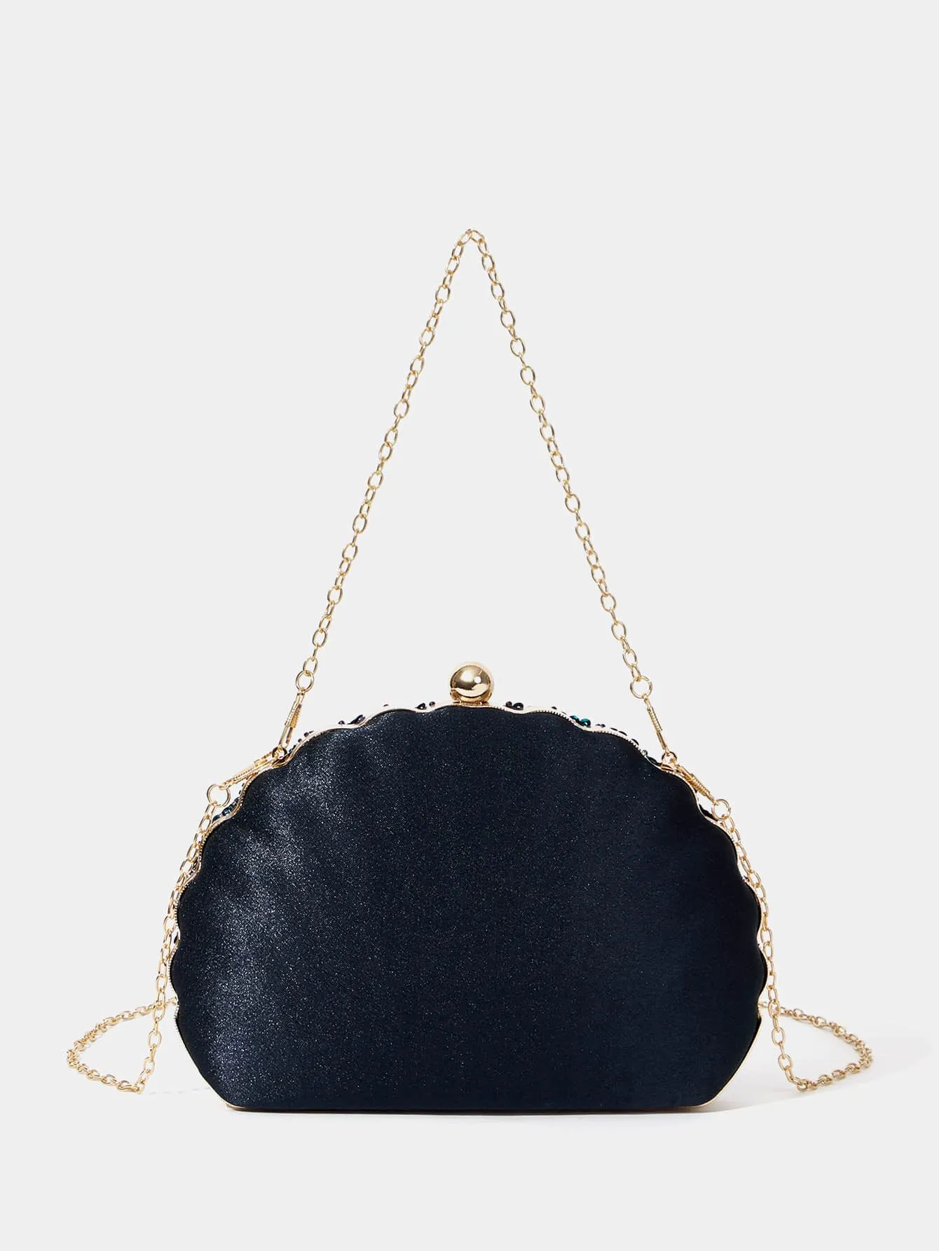 Glamorous Sequin Shiny Mini Sequin Decor Chain Box Bag
