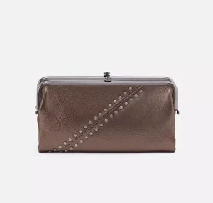 Hobo - Lauren Clutch-Wallet - Pewter with Studs