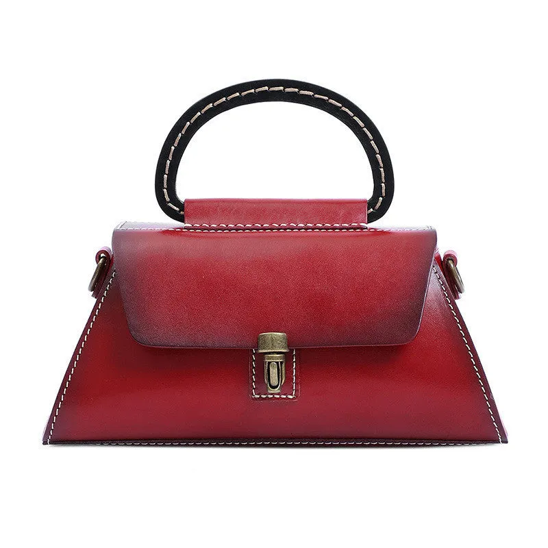 Jacqueline – Cream Vegan Leather Handbag