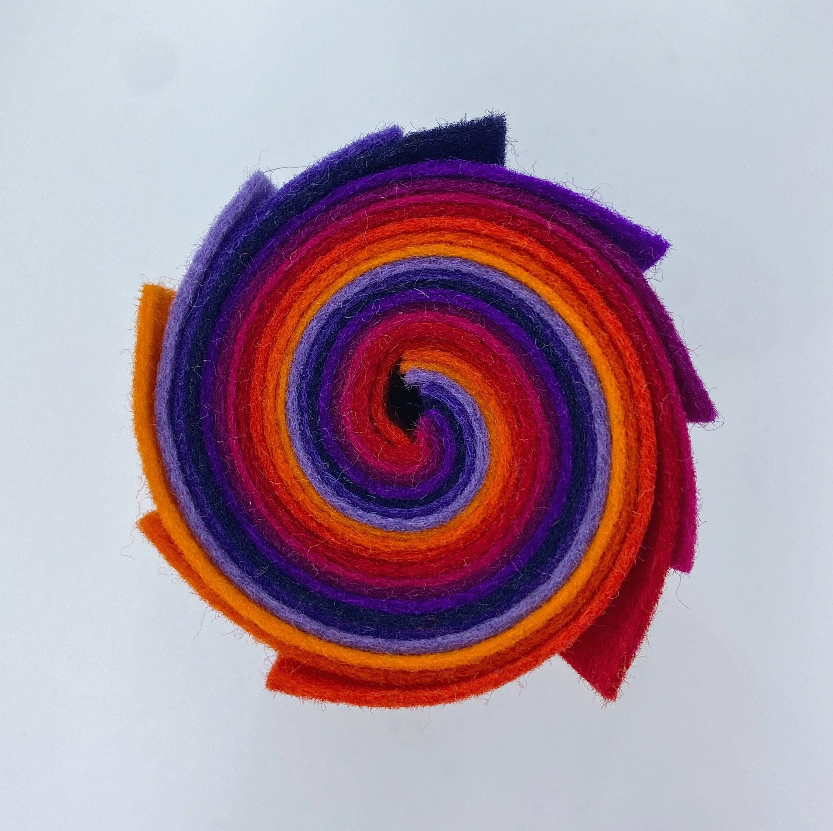 Large Wool Felt Roll - My Sister's Sunset