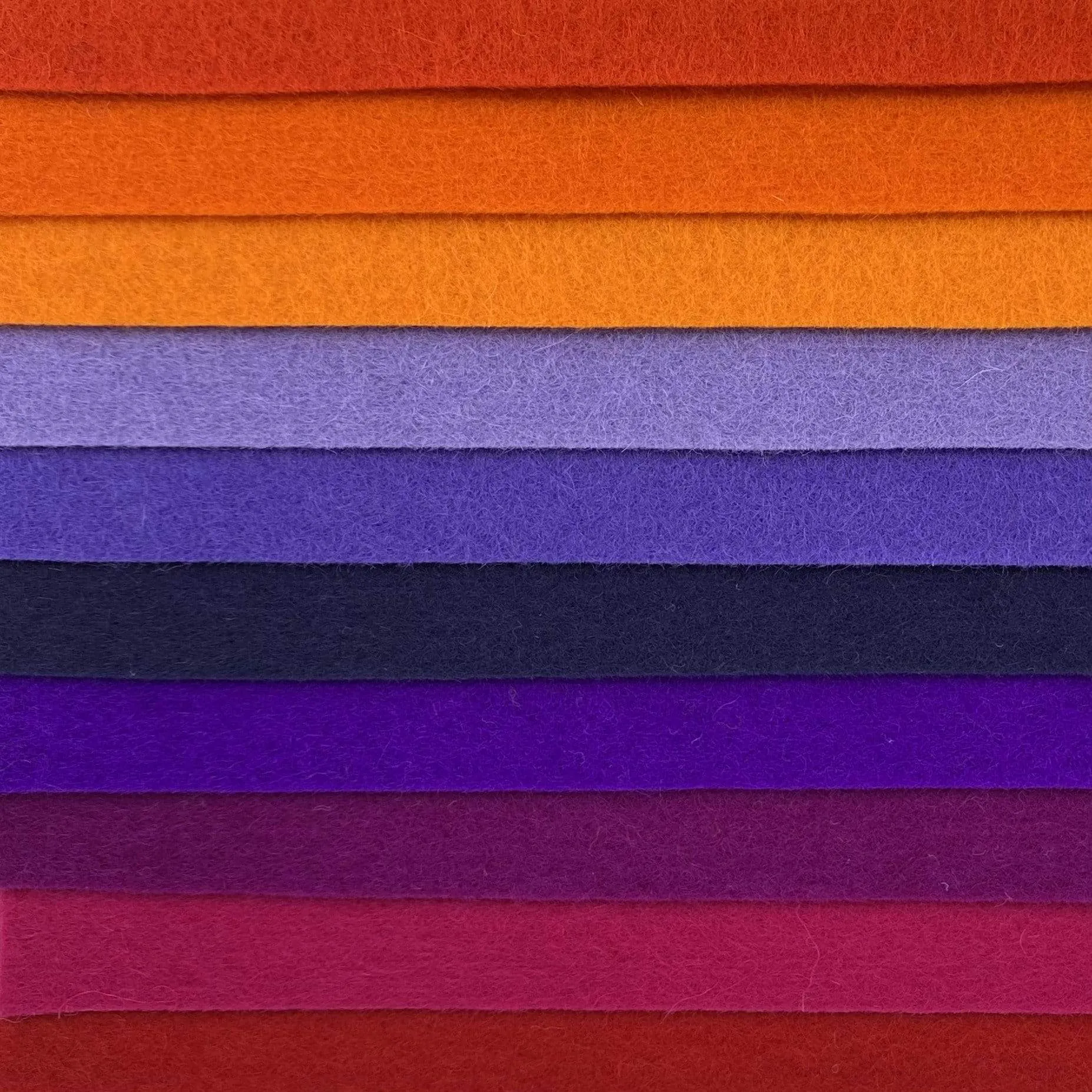 Large Wool Felt Roll - My Sister's Sunset