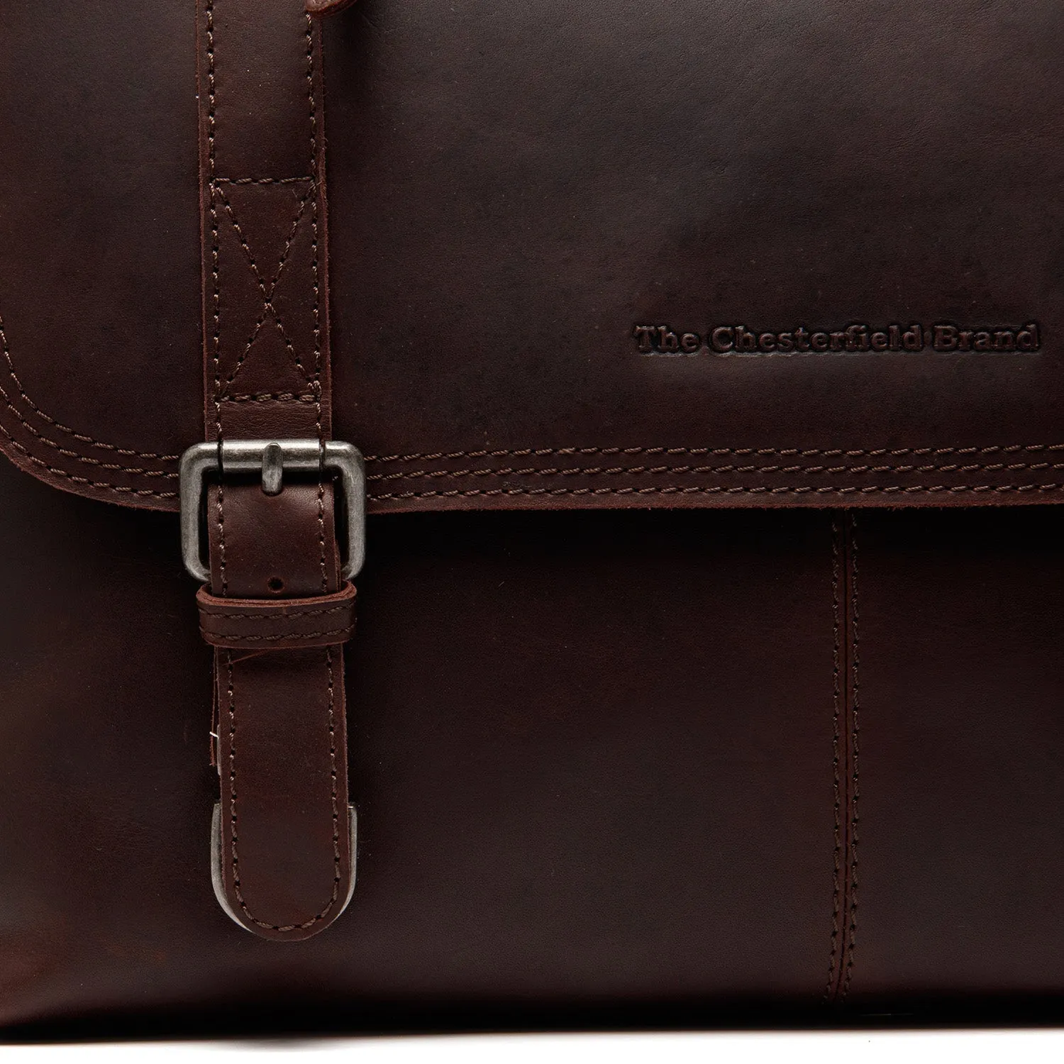 Leather Laptop Bag - The Chesterfield Brand Veneto Brown