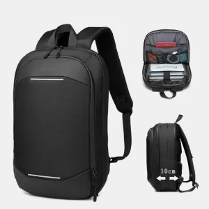 Lighiweight Expandable Laptop Backpack Anti Thefi Business Travel Notebook Bag