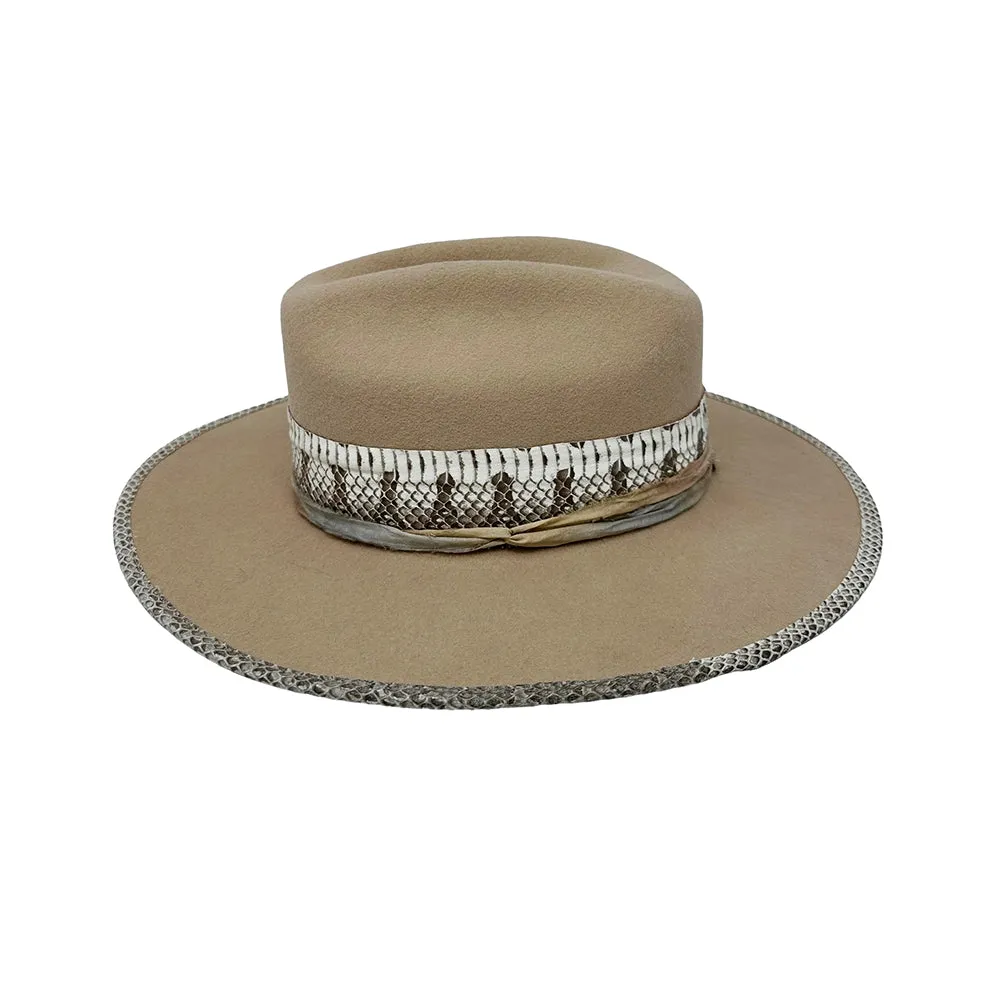 Maverick Cattleman's Crease Beige Cobra