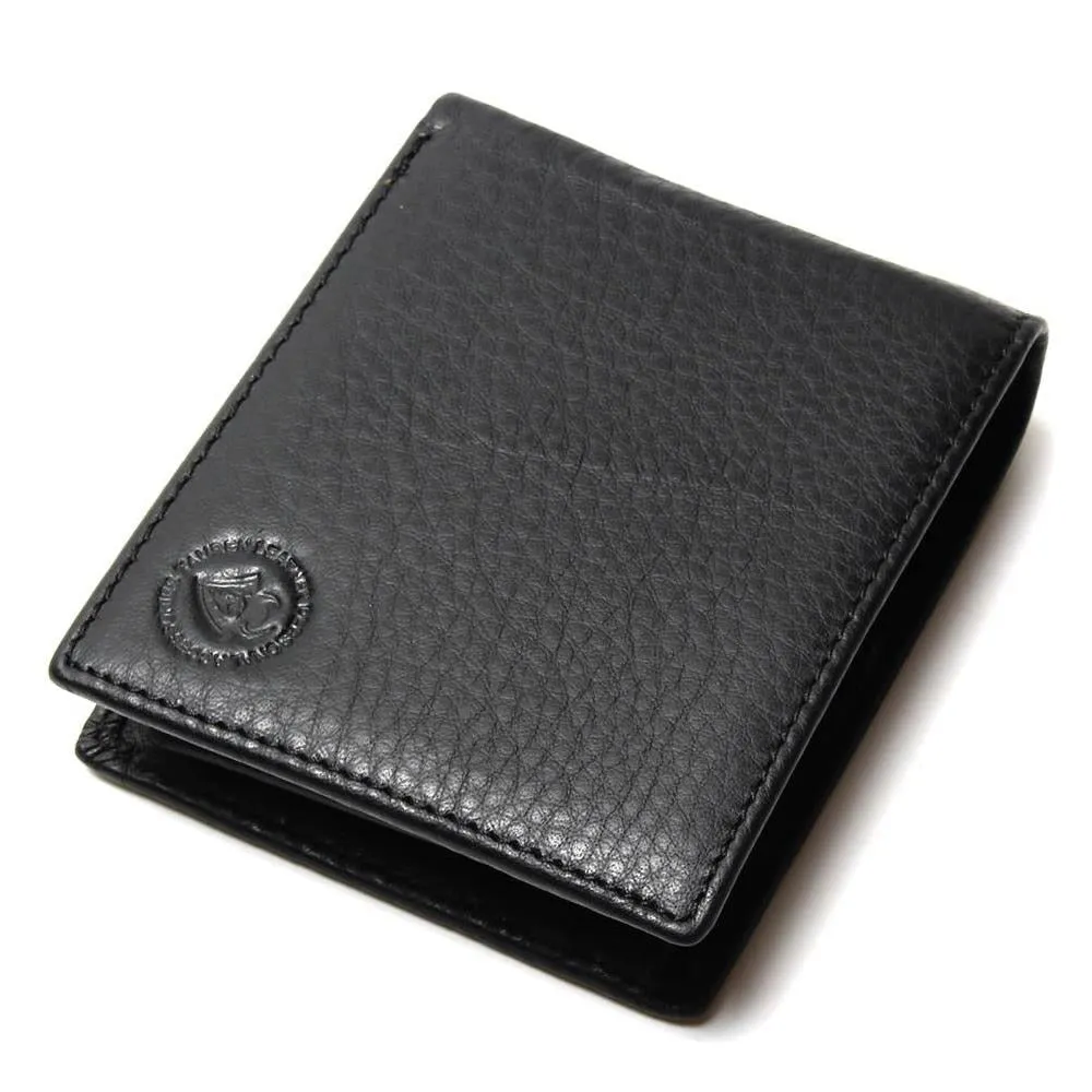 Men Wallet Promotion Excellent Genuine Cow Leather Black For Office Man Men's Vintage Wallets