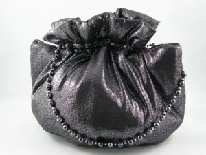 Metallic Silver Evening Bag