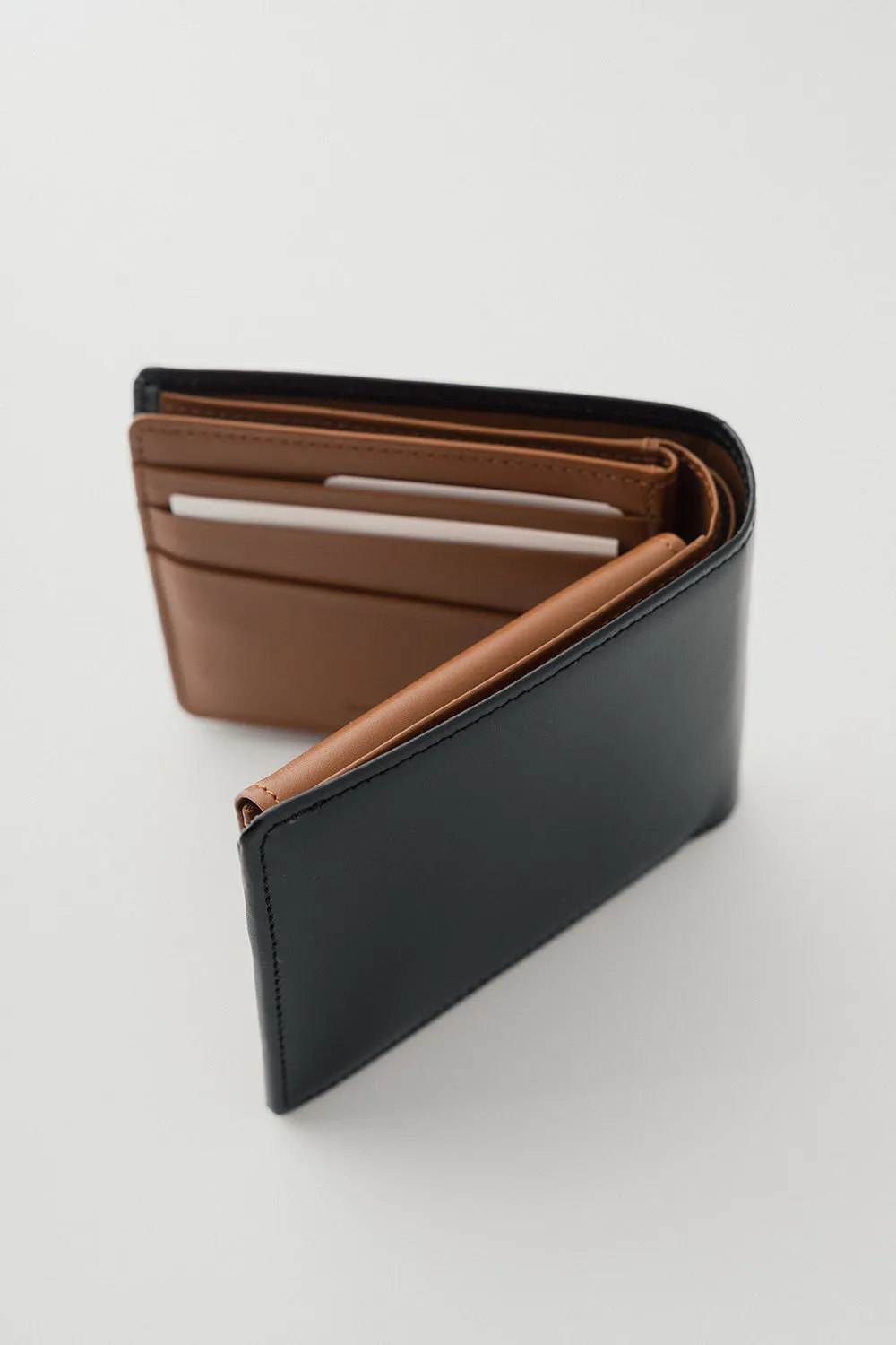 Notch Bifold Wallet - Black