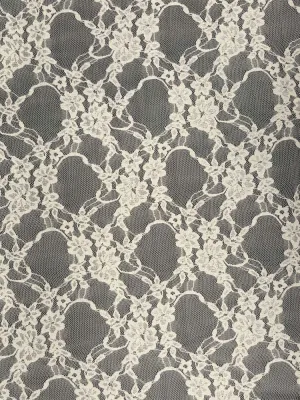 NYLON FLORAL STRETCHED LACE KNIT<br><h6>5-MAIZE<br>LACE3-DT</h6>