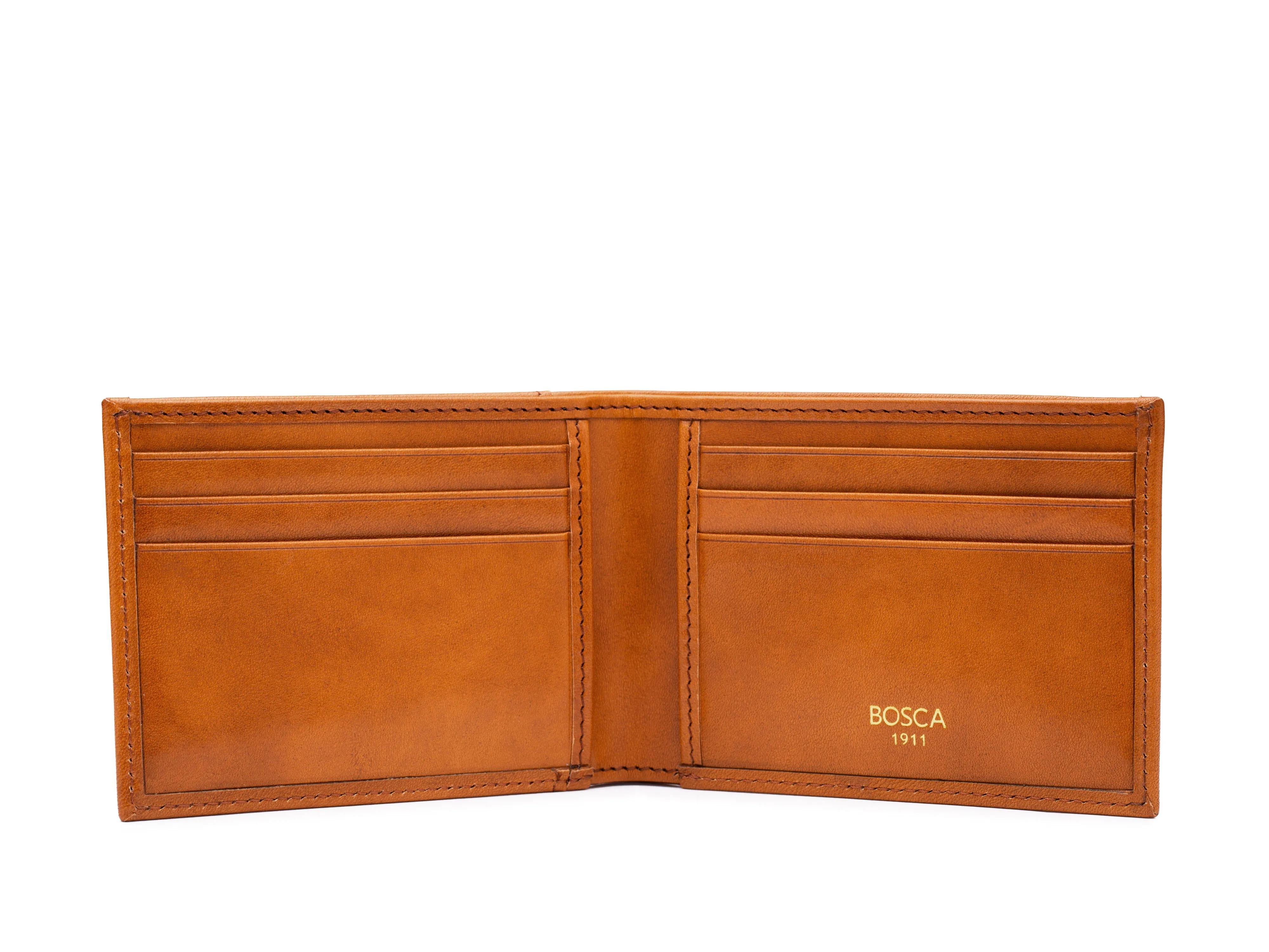 Old Leather Small Bifold Wallet