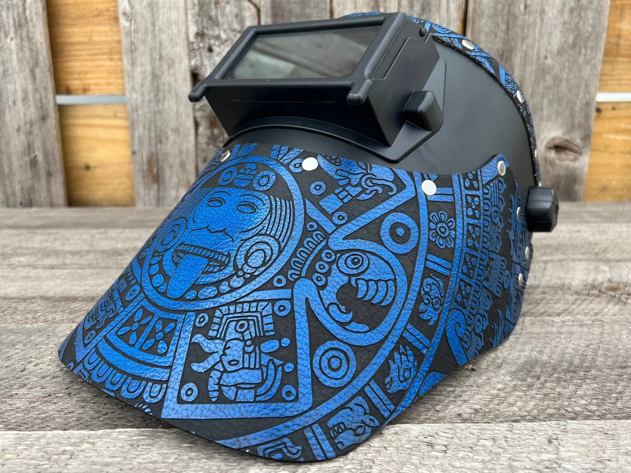Outlaw Leather - Welding Hood - Aztec