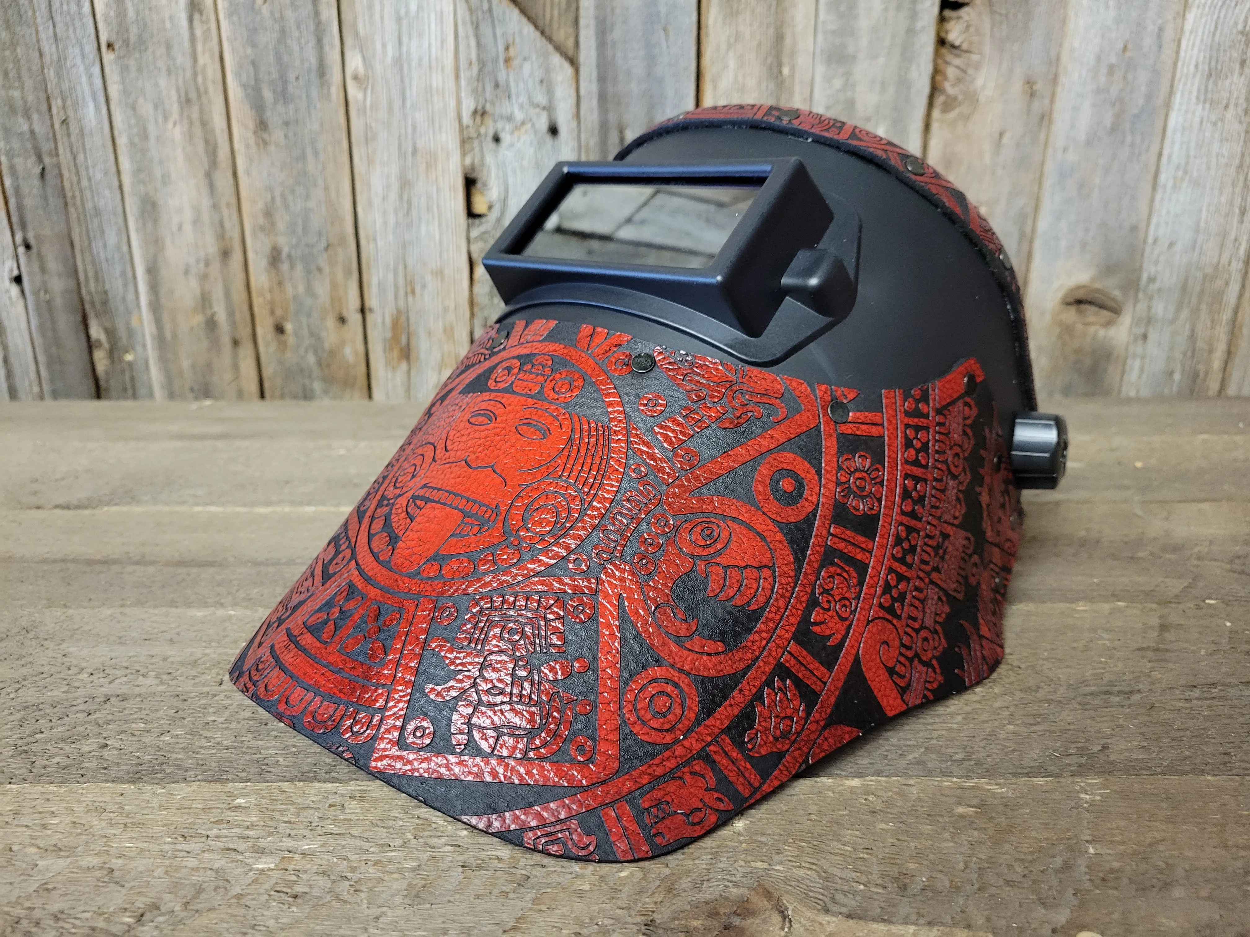Outlaw Leather - Welding Hood - Aztec