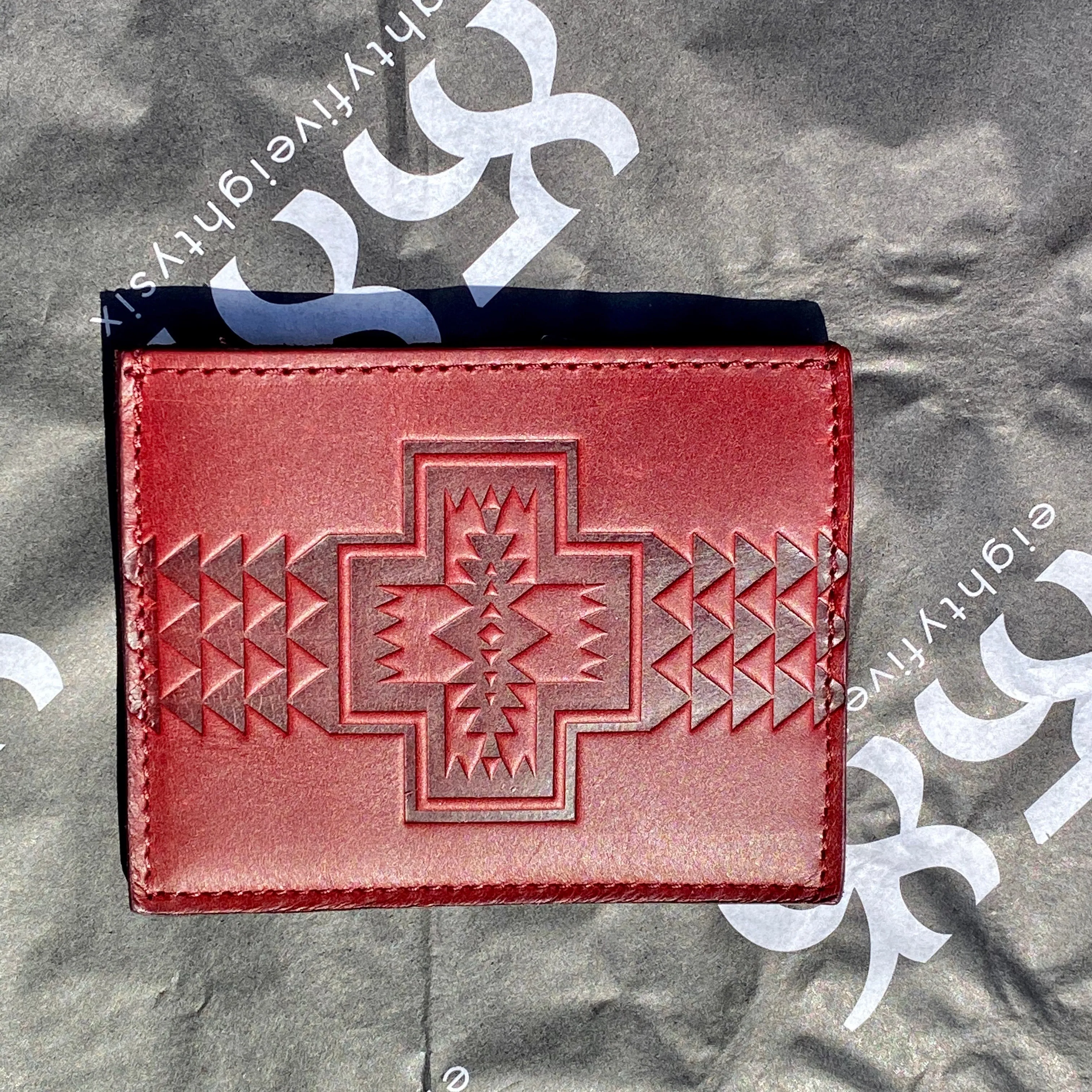 PENDLETON: SLIM LEATHER CARD CASE WALLET
