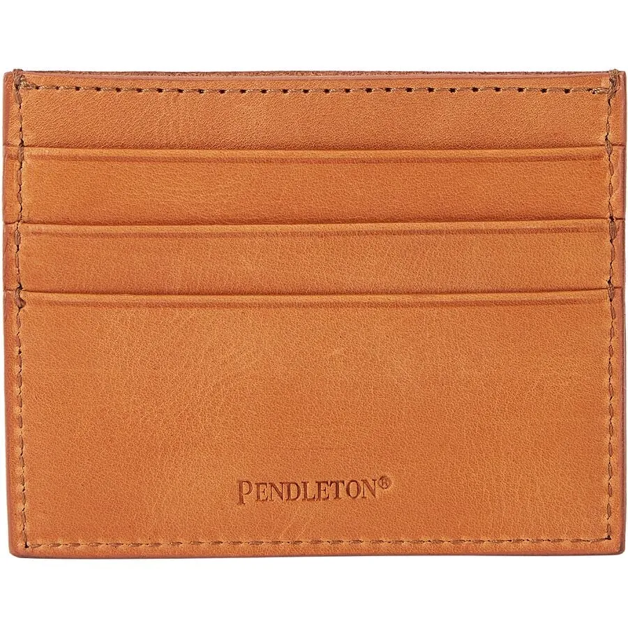 PENDLETON: SLIM LEATHER CARD CASE WALLET