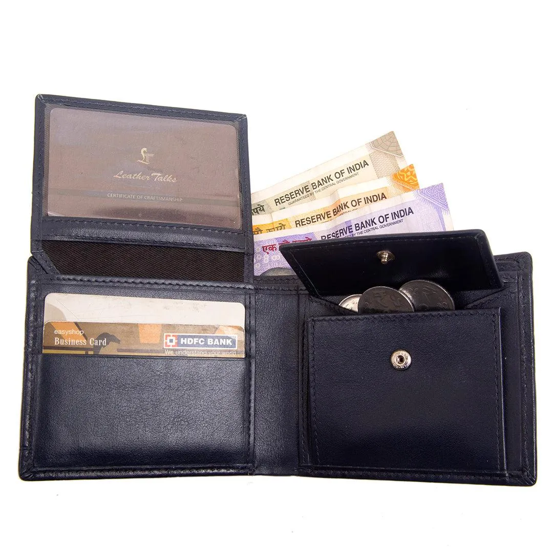Ready to ship Luxury Corporate  Gift | Great Dane |  Leather Belt, Wallet Set  for Men |  Color: Blue