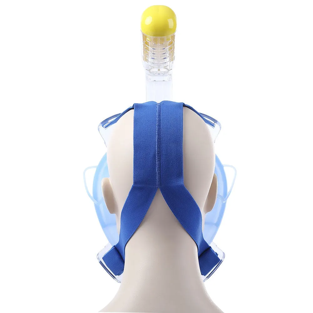 RKD Anti Fog Detachable Dry Snorkeling Full Face Mask Set