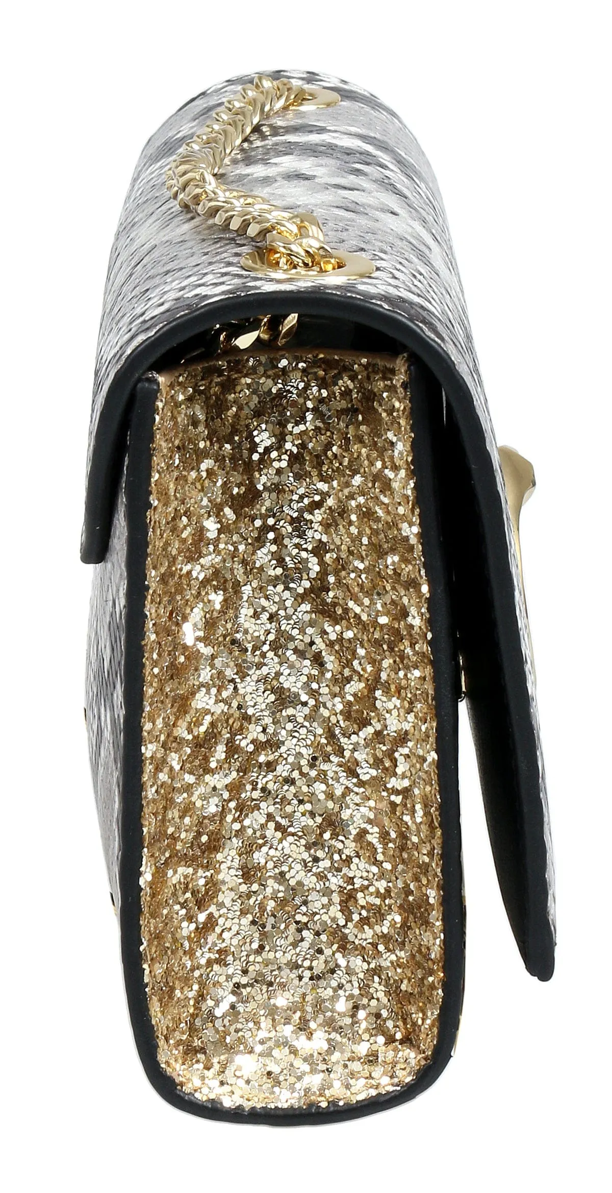 Roberto Cavalli HXLPDL 001 Grey Shoulder Bag