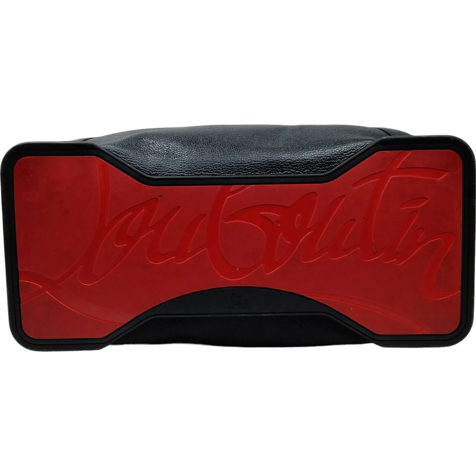 (S6) Christian Louboutin Crossbody Bag Black Canvas