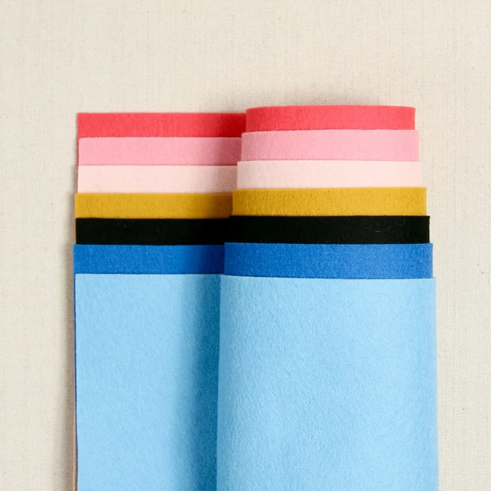 Saffron Pure Wool Felt