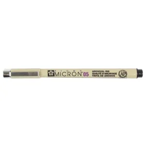 Sakura Pigma 05 Micron 0.45mm Pen, Black